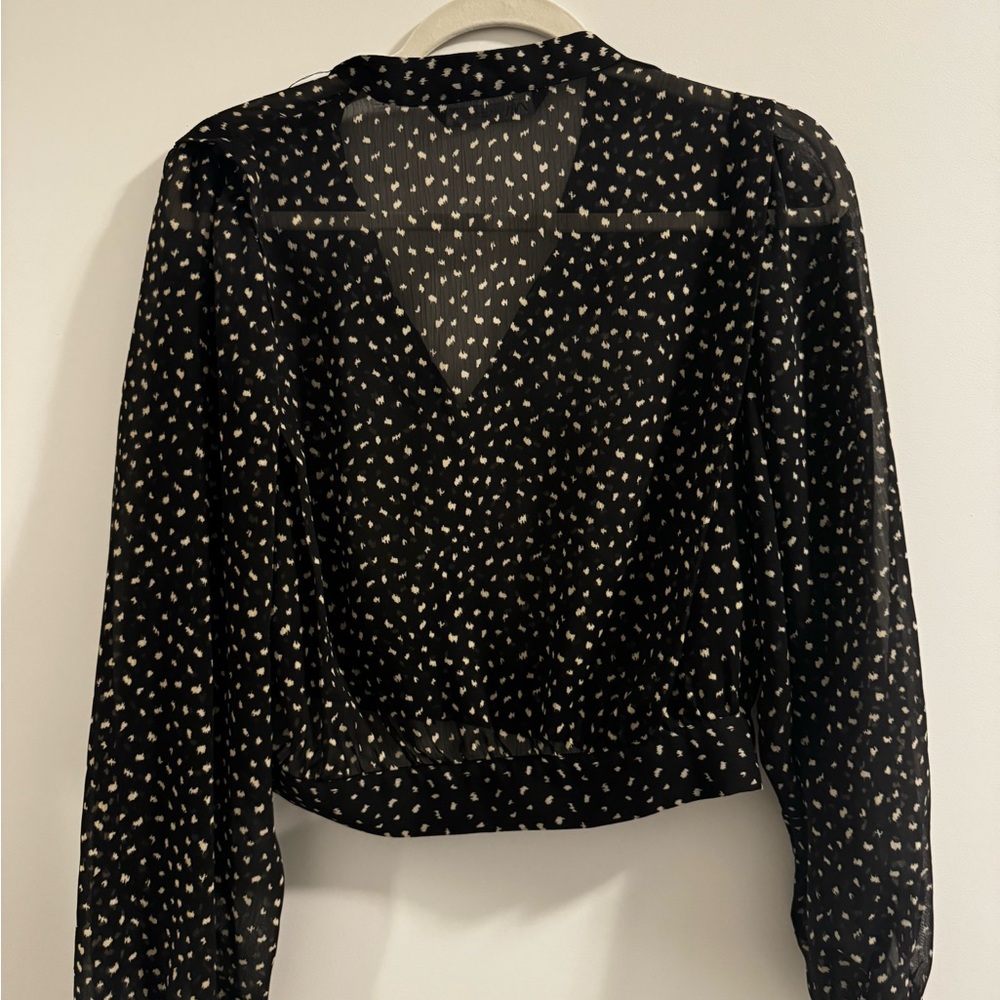 Zara Black and White Women's Top - Picture 2 of 3